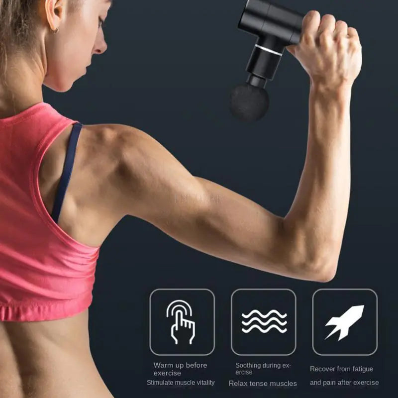 Portable Mini Silent Fascia Gun for Muscle Relief